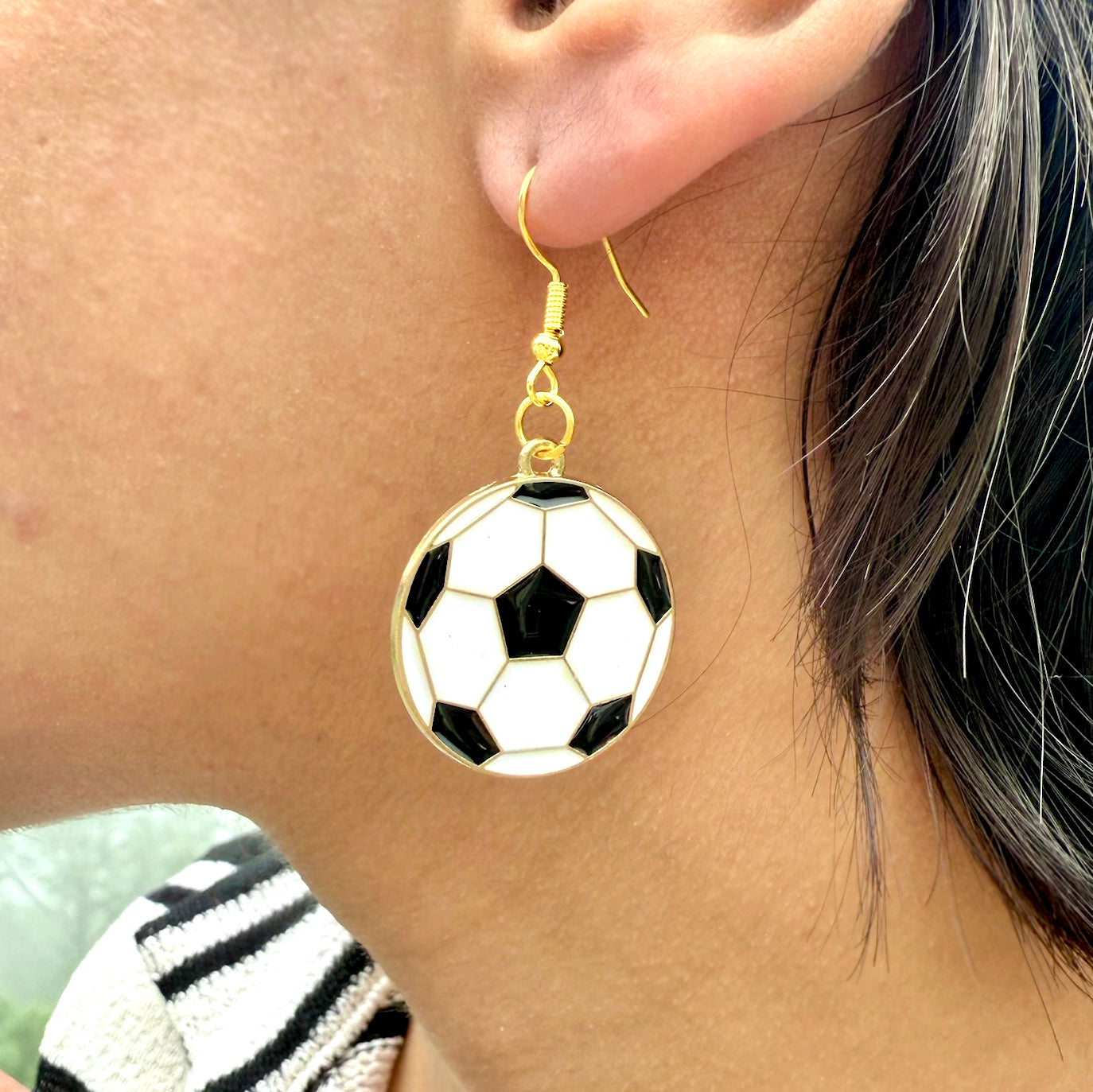 Football Earrings