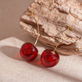 Cherry Earrings - Glitter