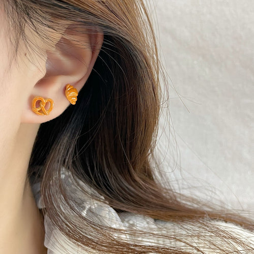 Baked Pastry Stud Earrings - Pack